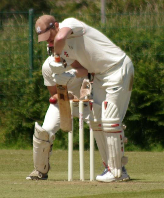 Dylan Blain - batted well for Whitland
